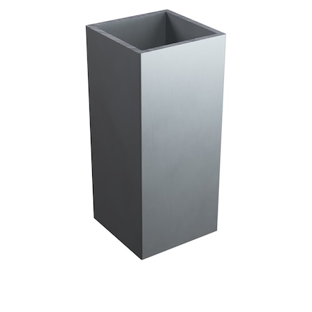 2 SQ. X 4.5H Graphite Metal Sleeve